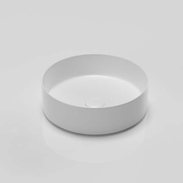 CASAINC Ceramic Circular Vessel Bathroom Sink
