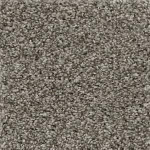 Trendy Threads II - Groovy - Gray 60 oz. SD Polyester Texture Installed Carpet