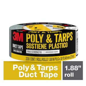 Scotch 1.88 in. x 30 yds. Tough Poly Hanging and Tarps Strength Duct Tape