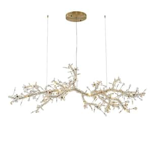 Porter 30-Light Gold Chandelier