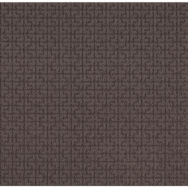 Shaw Claymore - Color Tobacco Pattern Brown Carpet