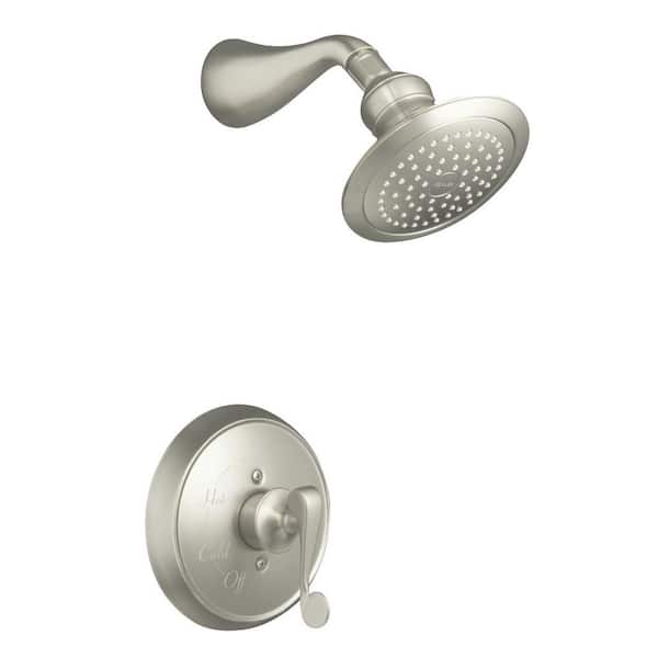 KOHLER Revival Shower Faucet Trim Only in Vibrant Brushed Nickel (Valve Included)