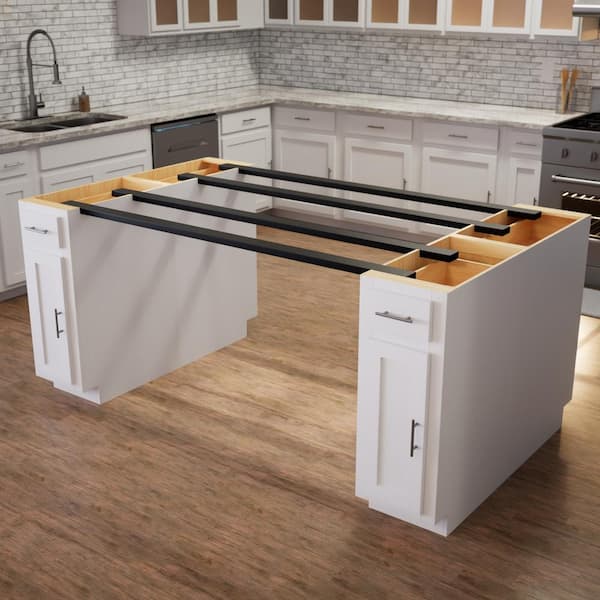 THE ORIGINAL GRANITE BRACKET 2.5 in. x 1 in. x 74 in. Black Aluminum The Original Bridge Bracket