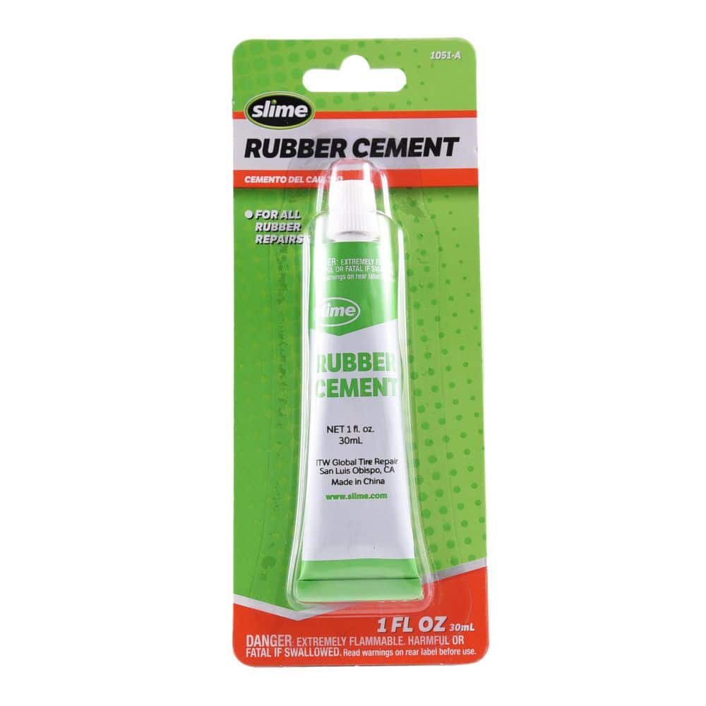 Slime 1 oz. Rubber Cement Tube 1051-A - The Home Depot