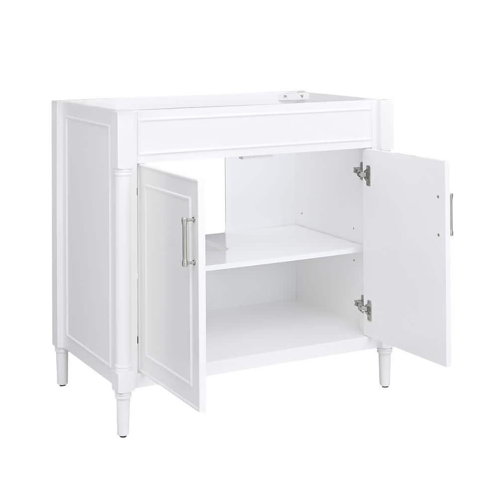 Addison 36'' White Freestanding Bathroom Vanity Base