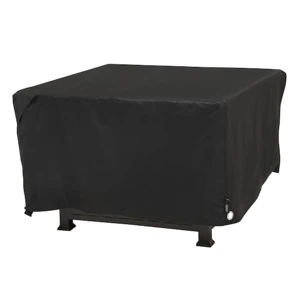 MODERN LEISURE Garrison 42 in. L x 42 in. W x 22 in. H Black