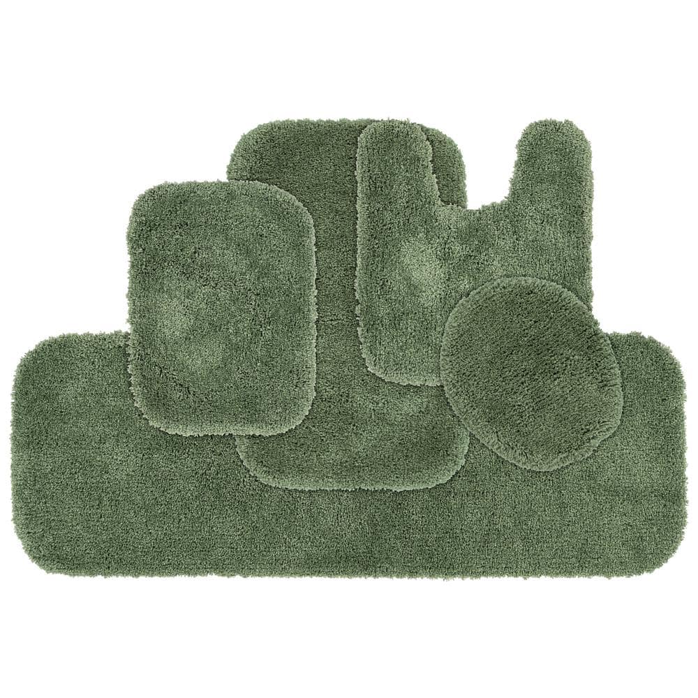 Small Handwoven Green Rug, Green Cotton Rug, Bathroom Rug, Bedroom Rug, Shower  Rug, Washable Rug, Kitchen Rug, Grüner Teppich, Tapis Vert 