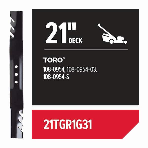 Oregon Lawnmower Gator Blades for 21 in. Deck Fits Toro Exmark Push Mowers set of 1 21TGR1G31 21TGR1G31 The Home Depot