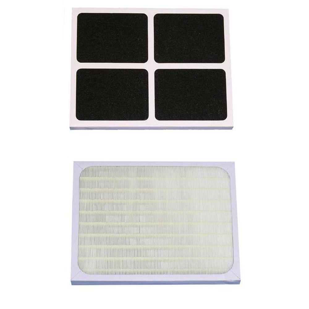 Custom Size Black and White HEPA Carbon Air Purifier Filter
