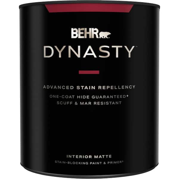 BEHR DYNASTY 1 qt. Medium Base Matte Interior Stain-Blocking Paint and Primer