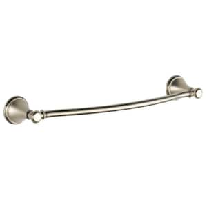 Cassidy 18 in. Wall Mounted Single Towel Bar in Stainless
