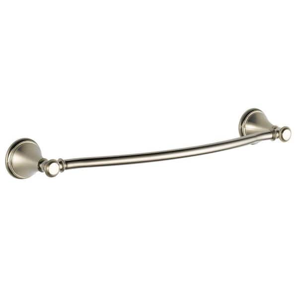 Delta Cassidy 18 in. Wall Mounted Single Towel Bar in Stainless