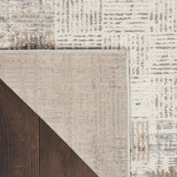  Abani Ivory Area Rug with Contemporary Tonal Grey Border Rugs -  Unique Modern 7'9 x 10'2 (8'x10') Under Table Dining Room Rug : Home &  Kitchen