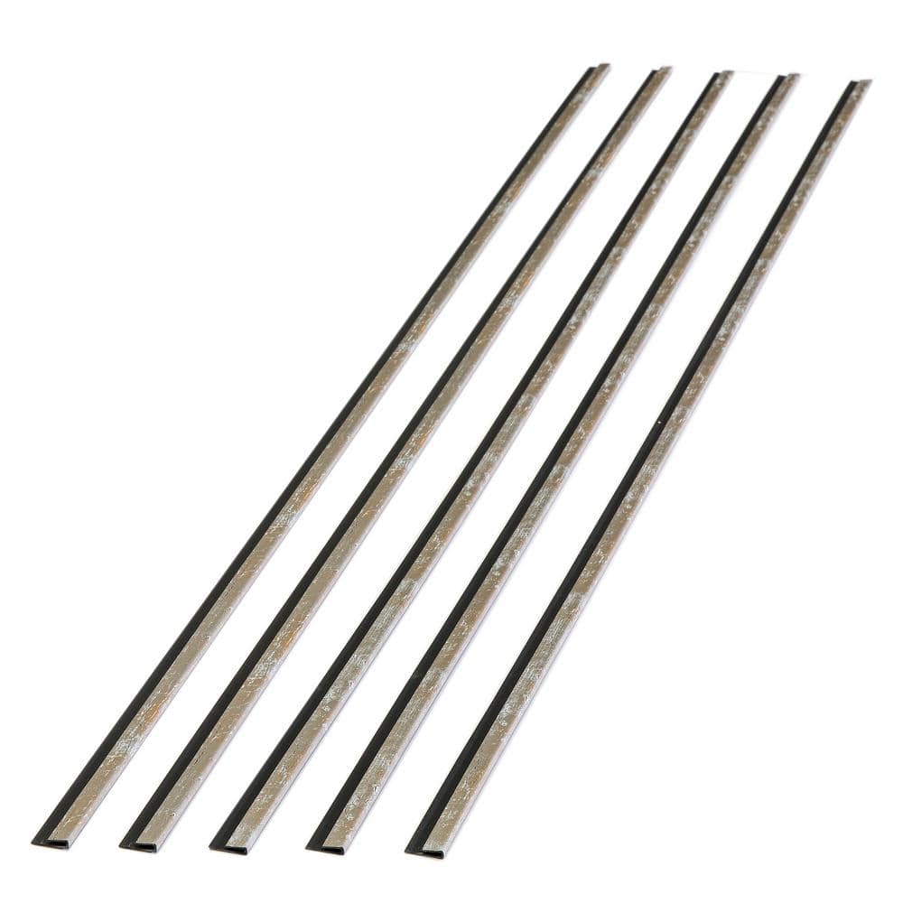 Vintage Metal 47 in. Vinyl Backsplash Accessory J-Trim (5-Pack) price history on PriceWatchPro