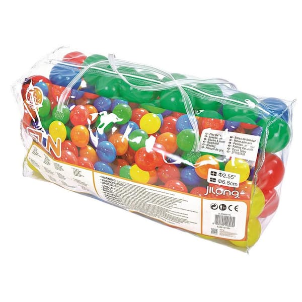 Pool Central 2.5 in. Club Multi-Colored Play Pool Balls (100-Pack)
