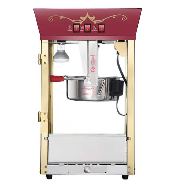 Great Northern Matinee Movie 8 oz. Antique Red Countertop Popcorn Machine