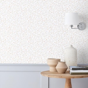 Ava Ditsy Clay Non-Pasted Wallpaper Roll (Covers 52 sq. ft.)