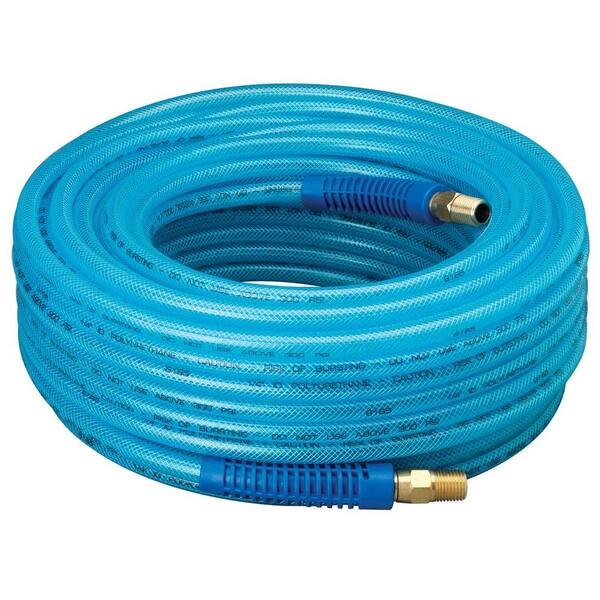 Amflo 1/4 in. x 100 ft. Polyurethane Air Hose with Field Repairable Ends