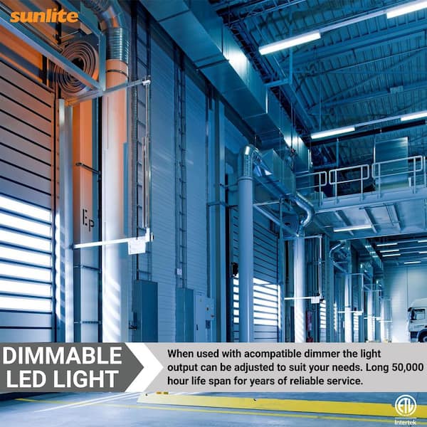 Sunlite 2 ft. 22-Watt Equivalent Integrated LED Selectable CCT