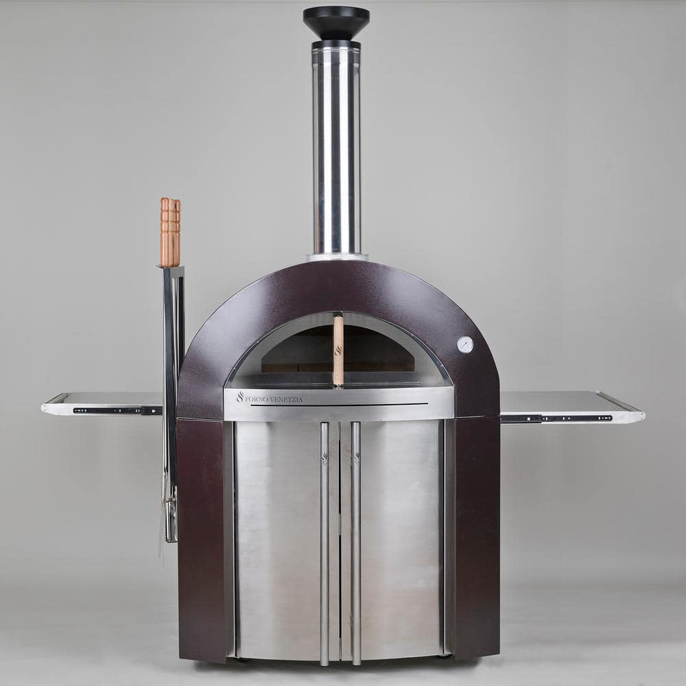 Bellagio Elegante 44-Inch Copper Outdoor Wood-Fired Pizza Oven