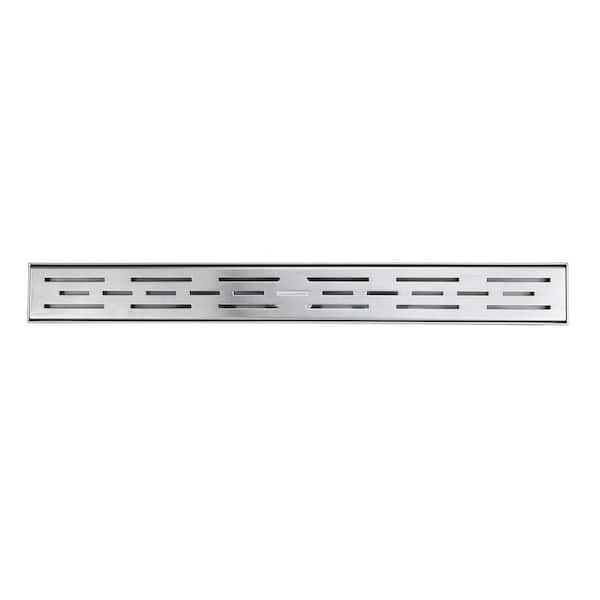 eModernDecor Shower Square Drain 4 in. Brushed 304 Stainless Steel Square  Pattern Grate - Plus Reversible Tile Insert and Flat Grate ASD-4-SQ - The  Home Depot