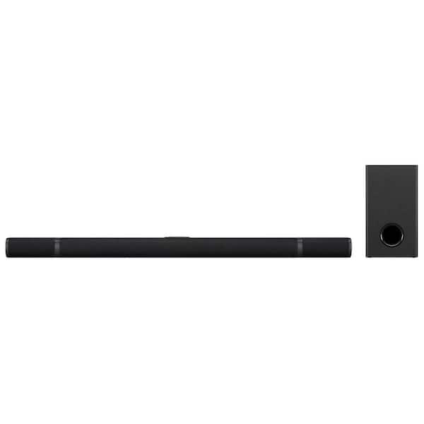 32 or 45-inch, 4.1-Channel Bluetooth Soundbar with Detachable / Attachable Satellite Speakers, Subwoofer, Remote, Black