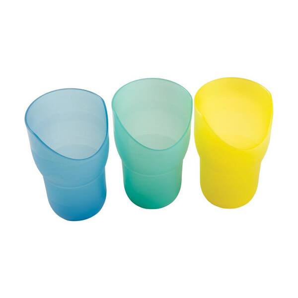 HealthSmart Nosey 8 oz. Plastic Cup (Set of 3)