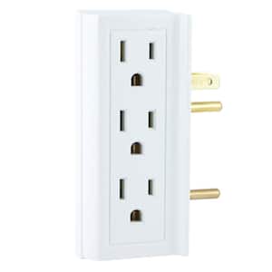 6-Outlet Side Access Tap, White
