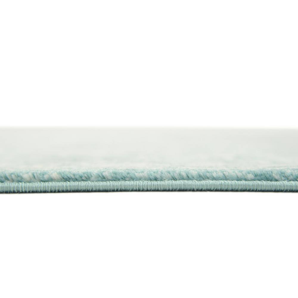 Serenity Light Blue 4x6 Abstract Indoor Rug