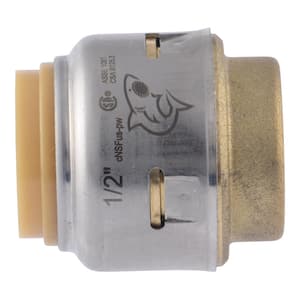 Max 1/2 in. Push-to-Connect Brass End Stop Fitting (8-Pack)