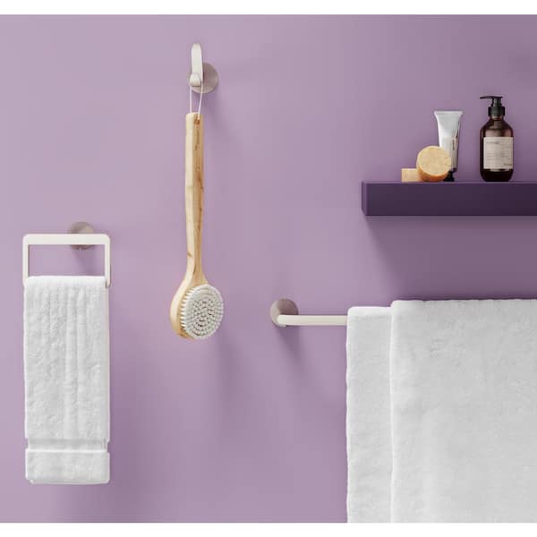 Brea 18 in. Towel Bar in Brushed Nickel