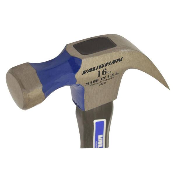 Vaughan 16 oz. Carbon Steel Nail Hammer with 13 in. Fiberglass