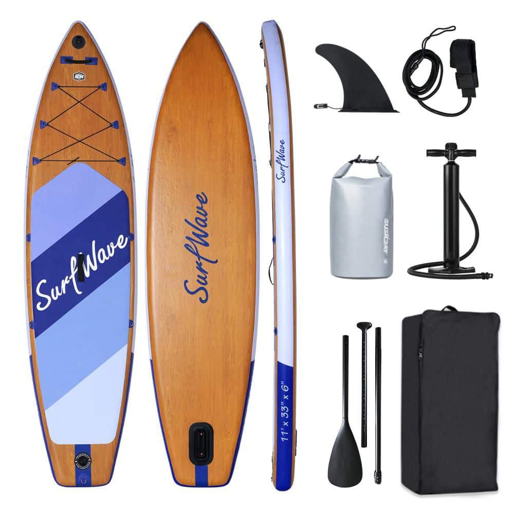 132.00 in. Purple Inflatable Stand Up Paddle Board with Accessories price history on PriceWatchPro