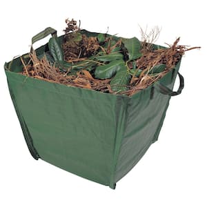 English Garden 3.5 cu. ft. 22 in. W x 22 in. L x 18 in. H Polyethylene Heavy-duty Garden Leaf Collecting Tool/Bag