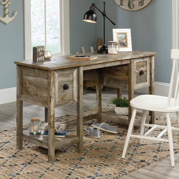 sauder rustic desk