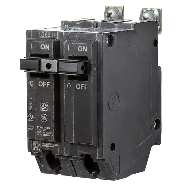 GE 25 Amp Double Pole Bolt-On Breaker