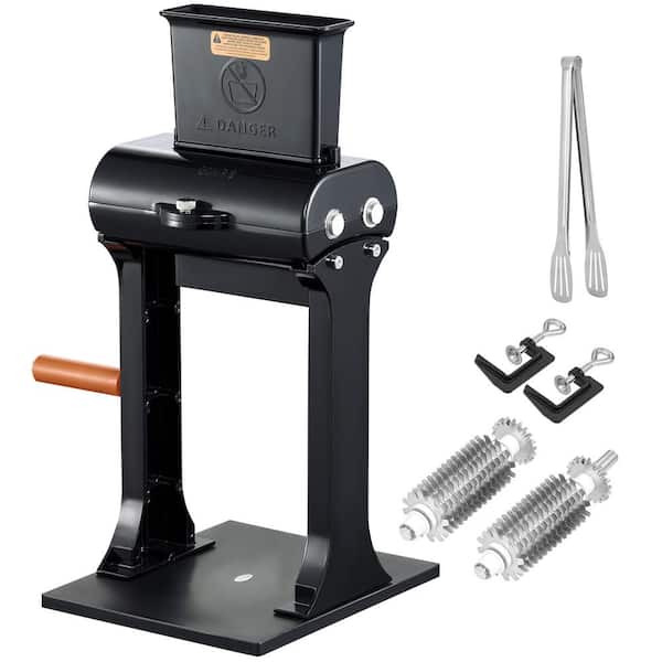 SVOPES Heavy-Duty Meat Tenderizer Machine, Stainless Steel Kitchen Tool for Quick Manual Operation, 5.8 in. Feed Port for Beef