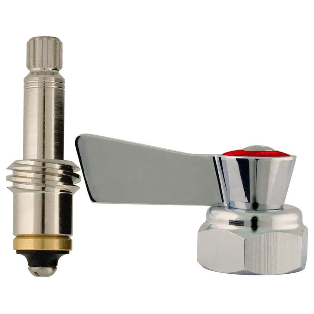 54518 Stainless Steel Faucet Stem 1/2 Right Hand (Hot) Swivel Repair Kit Assembly with Lever Handle price history on PriceWatchPro