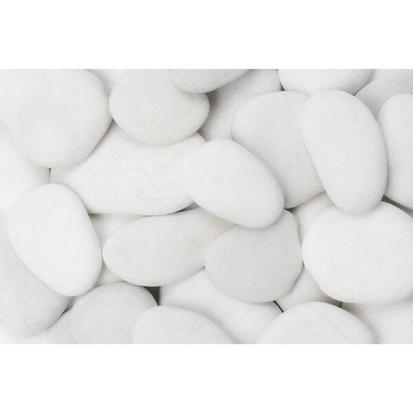 Rain Forest 1 in. to 3 in., 2200 lb. Small Flat Egg Rock Pebbles Super Sack