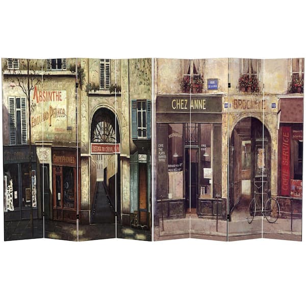 6 ft. Printed 4-Panel Room Divider