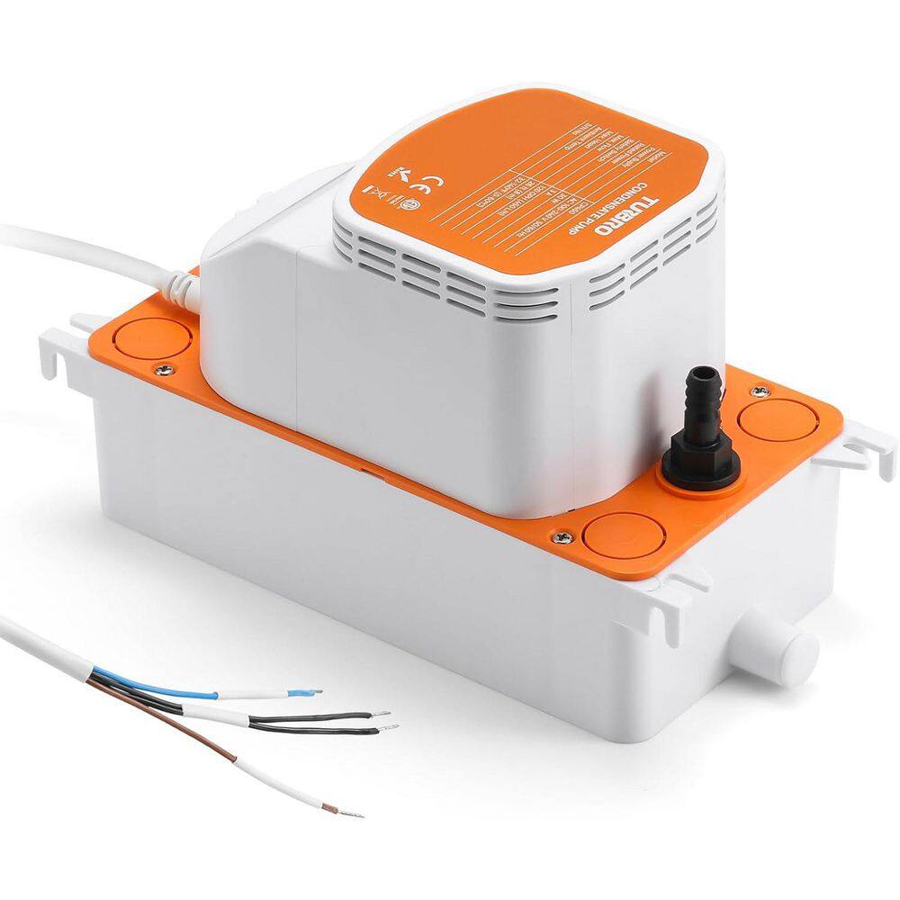 100-240 V, 120 GPH, 1/30 HP, 26Ft Condensate Pump for HVAC, Automatic Condensation Removal with 20 ft. Tubing, CP450 price history on PriceWatchPro