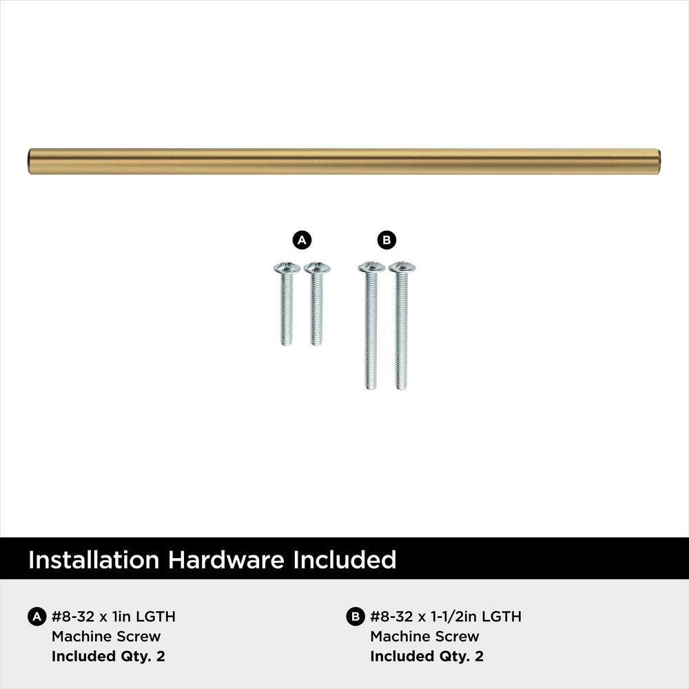 Champagne Bronze 8-13/16 inch Modern Bar Cabinet Pull
