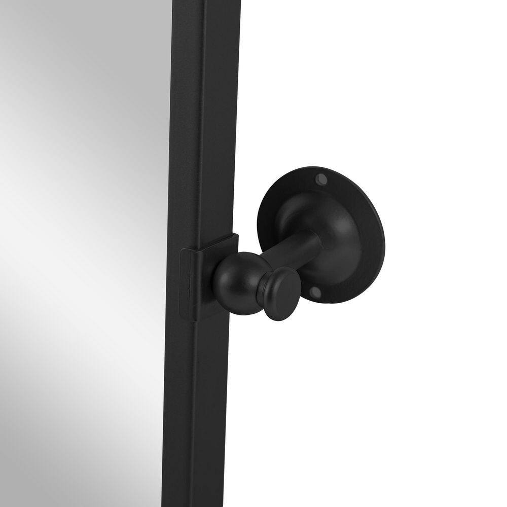 Buy 24 in. W x 31.5 in. H Modern Rectangle Metal Framed Black Pivoted