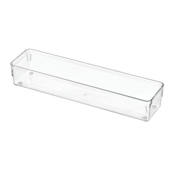 Drawer Organizer 3 in. x 12 in. x 2 in. Clear