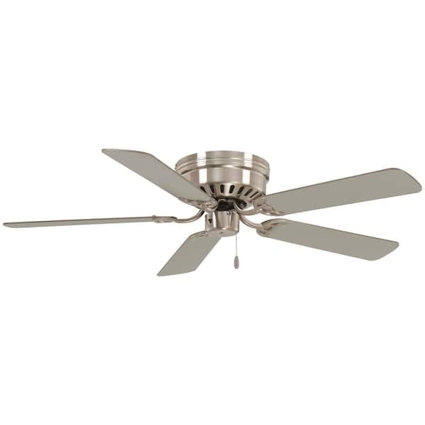 MINKA-AIRE Mesa 52 in. Indoor Brushed Nickel Ceiling Fan F565-BN - The ...