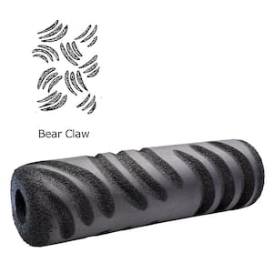 9 in. Bear Claw Textured Foam Roller Cover