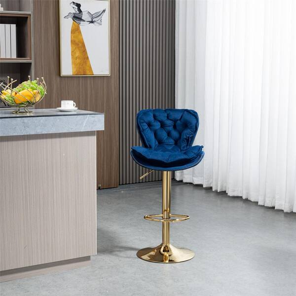 navy counter height bar stools