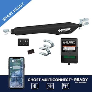 D Series Single Smart Ready Automatic Gate Opener Kit with Tube Gate Brackets
