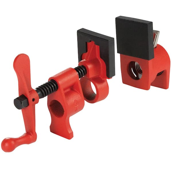 BESSEY 3/4 in. Pipe Clamp Fixture with 2-1/4 in. Throat Depth