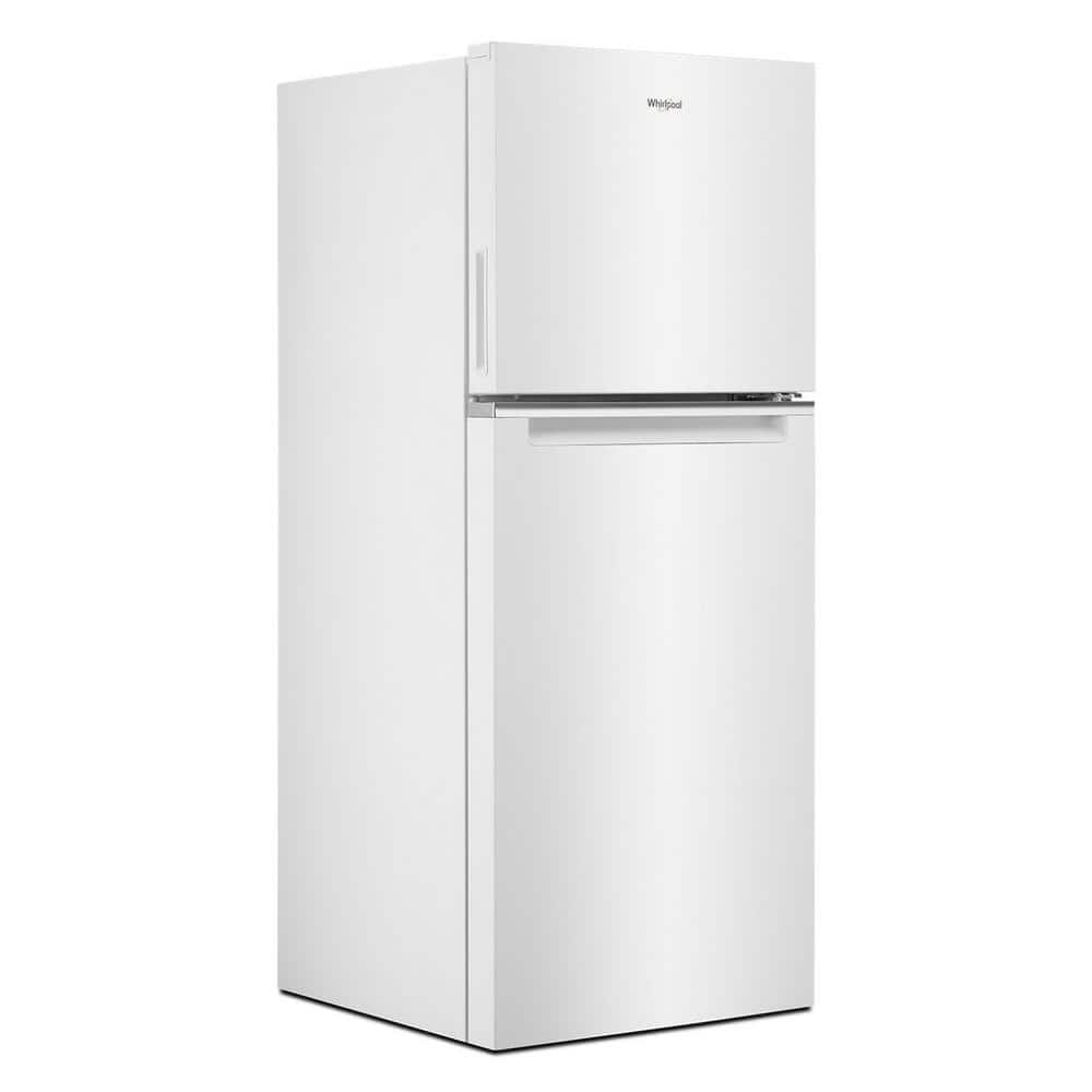 Whirlpool 24 in. Wide Small Space Top-Freezer Refrigerator in White 11.6 cu. ft. WRT112CZJW on Fridge.com